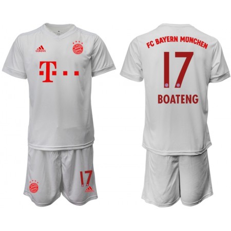 Billiga Fotbollströjor FC Bayern München Jerome Boateng 17 Barn Borta tröja 2020/21 Kortärmad
